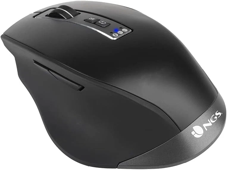 NGS BLUR-RB- Rechargeable Wireless Multi-Device Mouse, with Bluetooth 4.0/4.0, 8 - Image 3 of 4