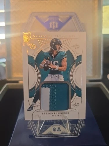 2025 Panini National Treasures Trevor Lawrence 2-Color Patch /49