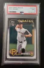 2024 Topps Update Paul Skenes #US100 Rookie PSA 9 Pirates 