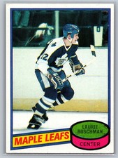 Laurie Boschman 1980 Topps Toronto Maple Leafs RC Rookie Hockey Card #179