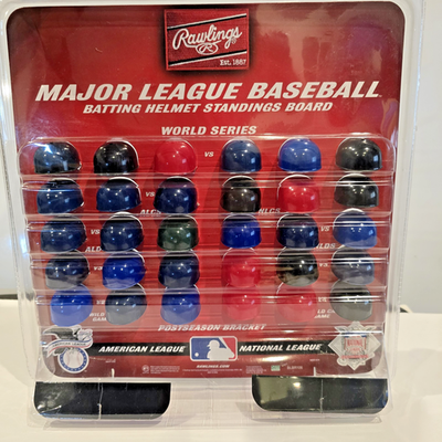Rawlings MLB Major League Baseball Batting Helmet Standings Board