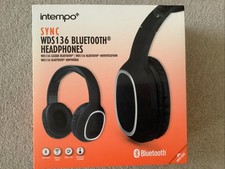 Image of Intempo Sync WDS 136 Bluetooth Headphones Black