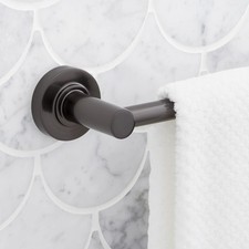 Signature Hardware 953784-24 Lexia 24" Towel Bar Gunmetal