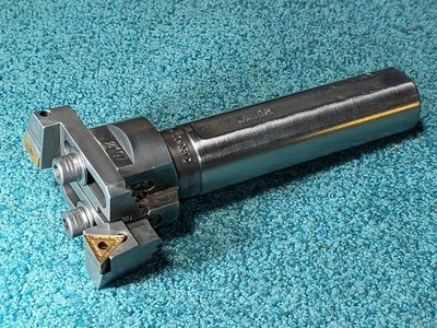DeVlieg Twin-Bore MTP-50-SS12 Micro Adjustable 2-3'' Boring Bar 7'' OAL 1.25'' SHK