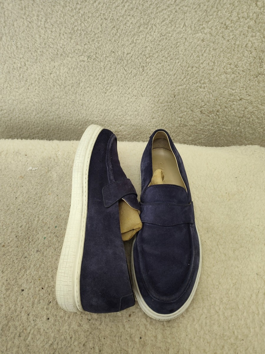 Canali 1934  Italian men\'s  Suede Loafers  size 44 Canali 1934 Mens Suede Penny Loafers Size 44 | eBay main image 3
