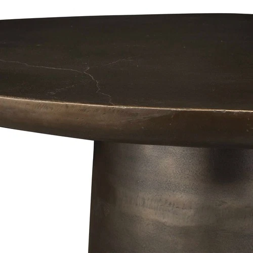 Uttermost 50219 Madrone 60" Diameter Metal Table - Bronze - Picture 4 of 5