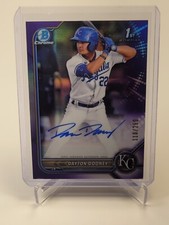 2022 Bowman Chrome - Dayton Dooney Purple Refractor Auto 110/250 