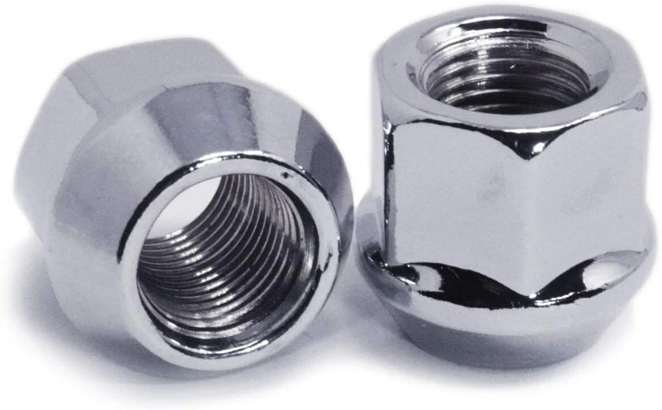 24x 7/16-20 Open End Bulge Acorn Lug Nuts Fits Vintage Chevy GMC K10 Jimmy K15 - Image 2 of 4