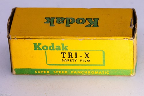 kodak tri X 120 1958 vintage expired film roll