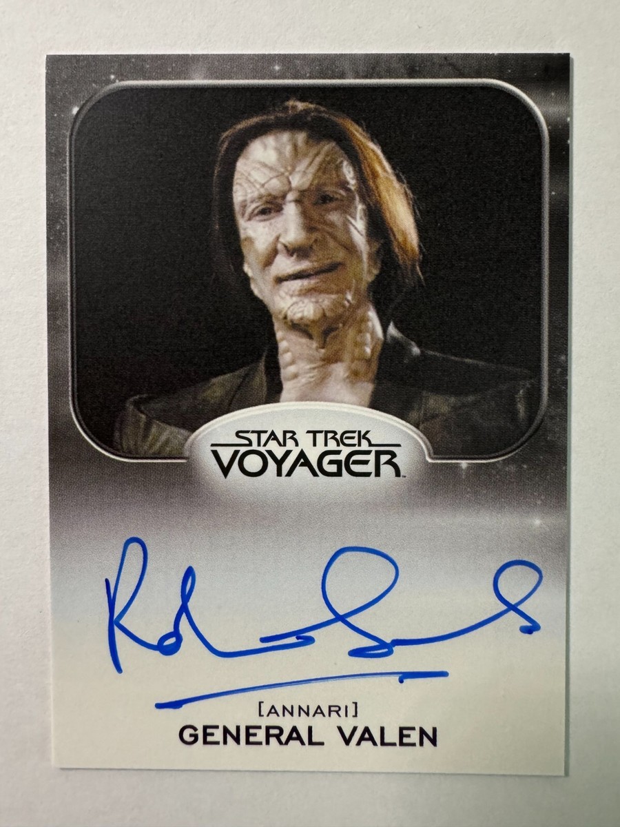 Star Trek 50th Anniversary Robin Sachs Autograph Card | eBay