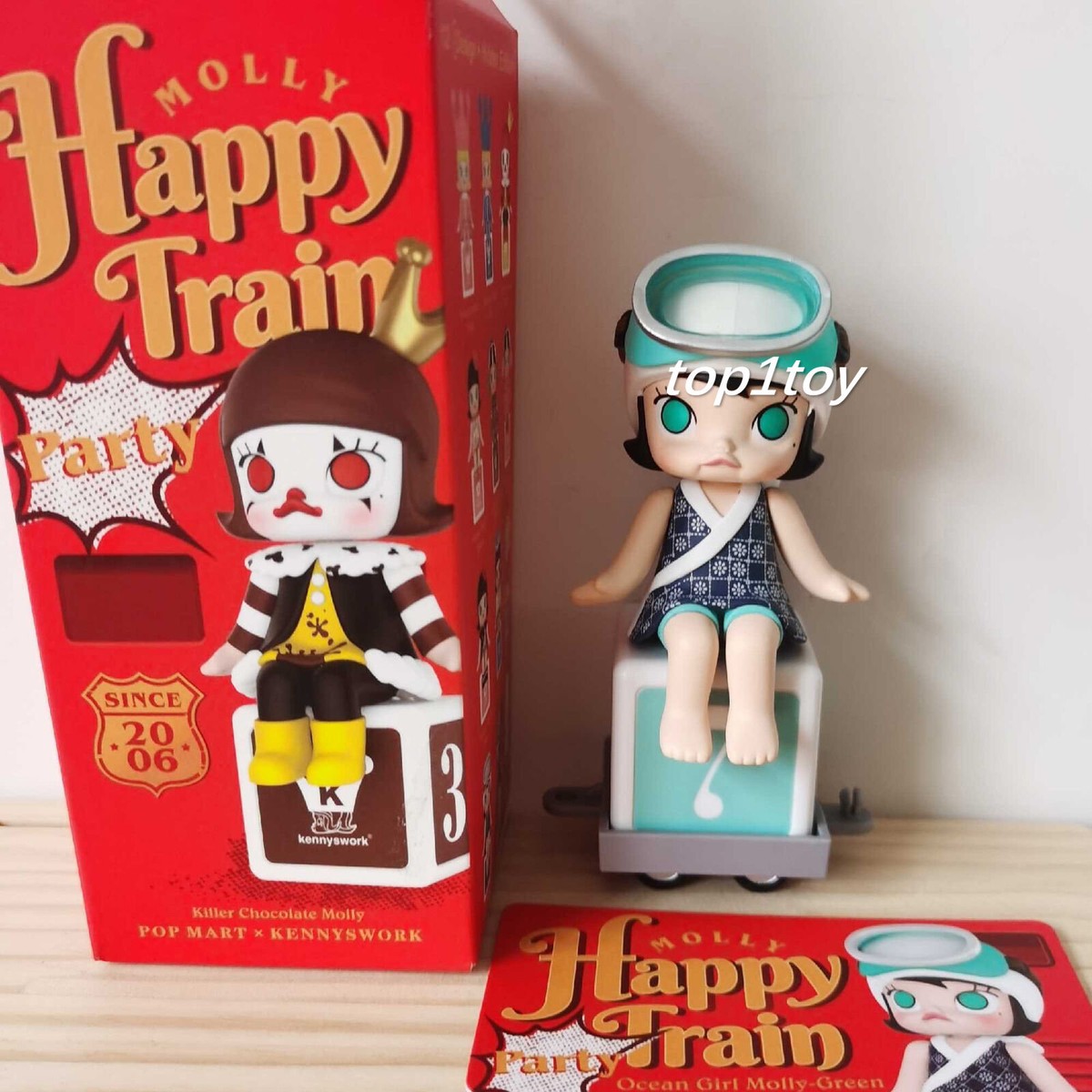 POPMART MOLLY ハッピートレインパーティー12個セット POPMART MOLLY