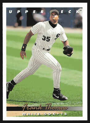 #ad 1993 Upper Deck #555 Frank Thomas $1.49