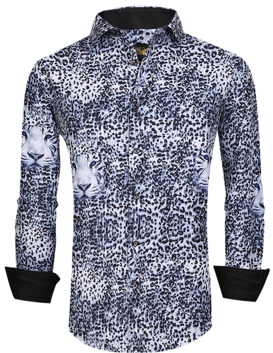 Mens PREMIERE WHITE TIGER KING LEOPARD 