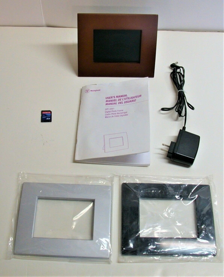Westinghouse Digital Photo Frame with 5.6" LCD screen ~ Model DPF-0561 - Image 2 of 4