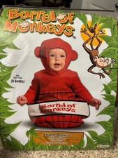 Barrel of Monkeys Hasbro 0-6 Months Board Game Halloween Infant Baby Costume