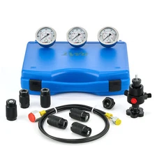 OMT Hydraulic Nitrogen Accumulator Charging Kit Gas Charging System w 6 Adapters