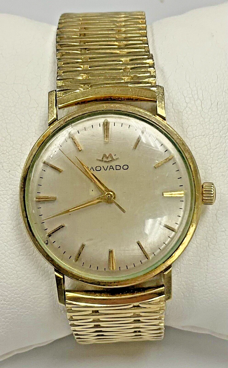 Vintage Men s Movado Sub Sea 14k Gold Filled 32mm Watch