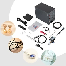 Jewelry Spot Welding Machine, 110V 60HZ Pulse Argon Arc Permanent Jewelry Welder