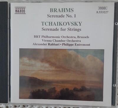 Brahms: Serenade No. 1; Tchaikovsky: Serenade for Strings (CD, Sep-1996,...