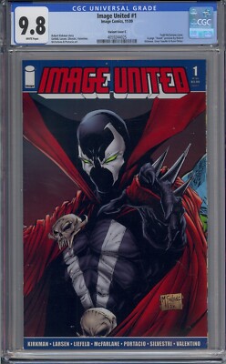 IMAGE UNITED #1 CGC 9.8 TODD MCFARLANE SPAWN VARIANT COVER C 