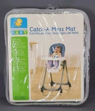 Catch-A-Mess Mat - CLEAR - NEW - Covers 52" In Diameter