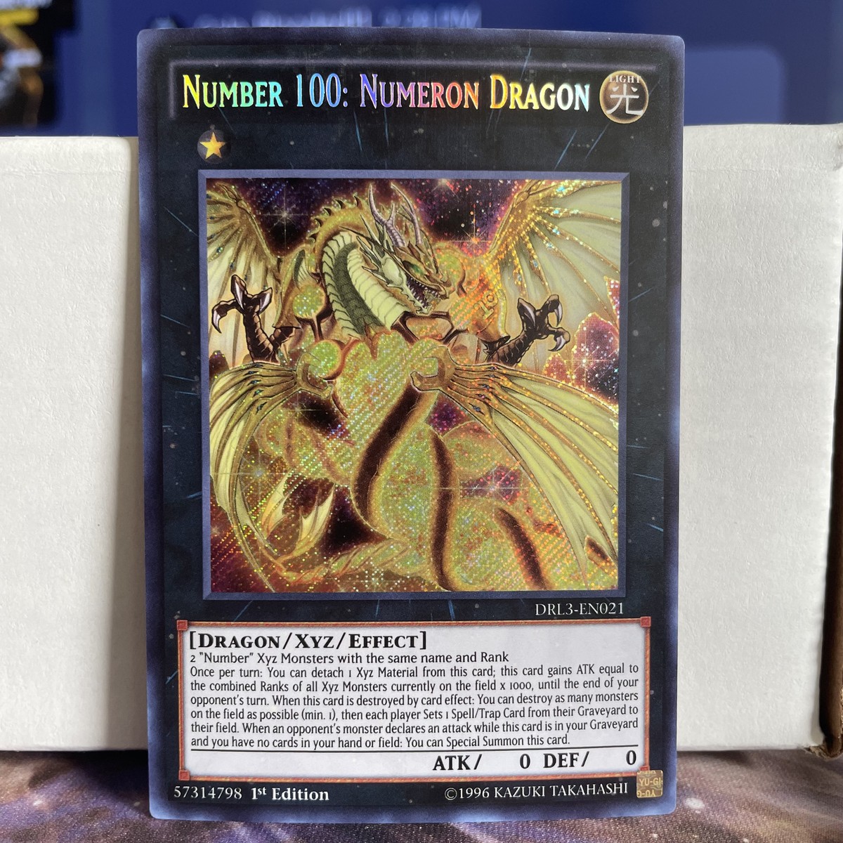 yugioh numeron dragon deck Complete Custom for Yu-Gi-Oh! ZEXAL From the Dragons of Legend Number 100: Numeron Dragon (character)