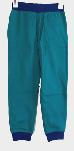Lands' End Boys Size Large (10-12) Blue Elastic Waist Sweatpants Jogger Pants - Picture 2 of 5