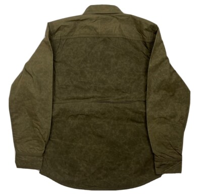 Filson オイルジャケット オリーブ Filson Bushwax Jac Shirt 20137078 Waxed Oil Otter Olive Green Jac