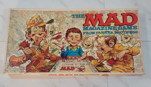 Vintage MAD MAGAZINE Board Game 1979 Parker Brothers 100% Complete EXCELLENT!