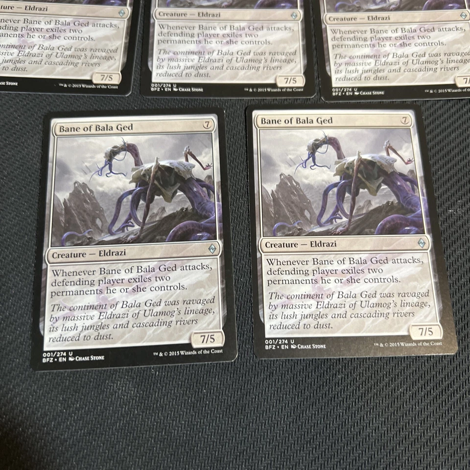Bane of Bala Ged Magic The Gathering Mtg Battle for Zendikar Card 5 - Image 2 of 4