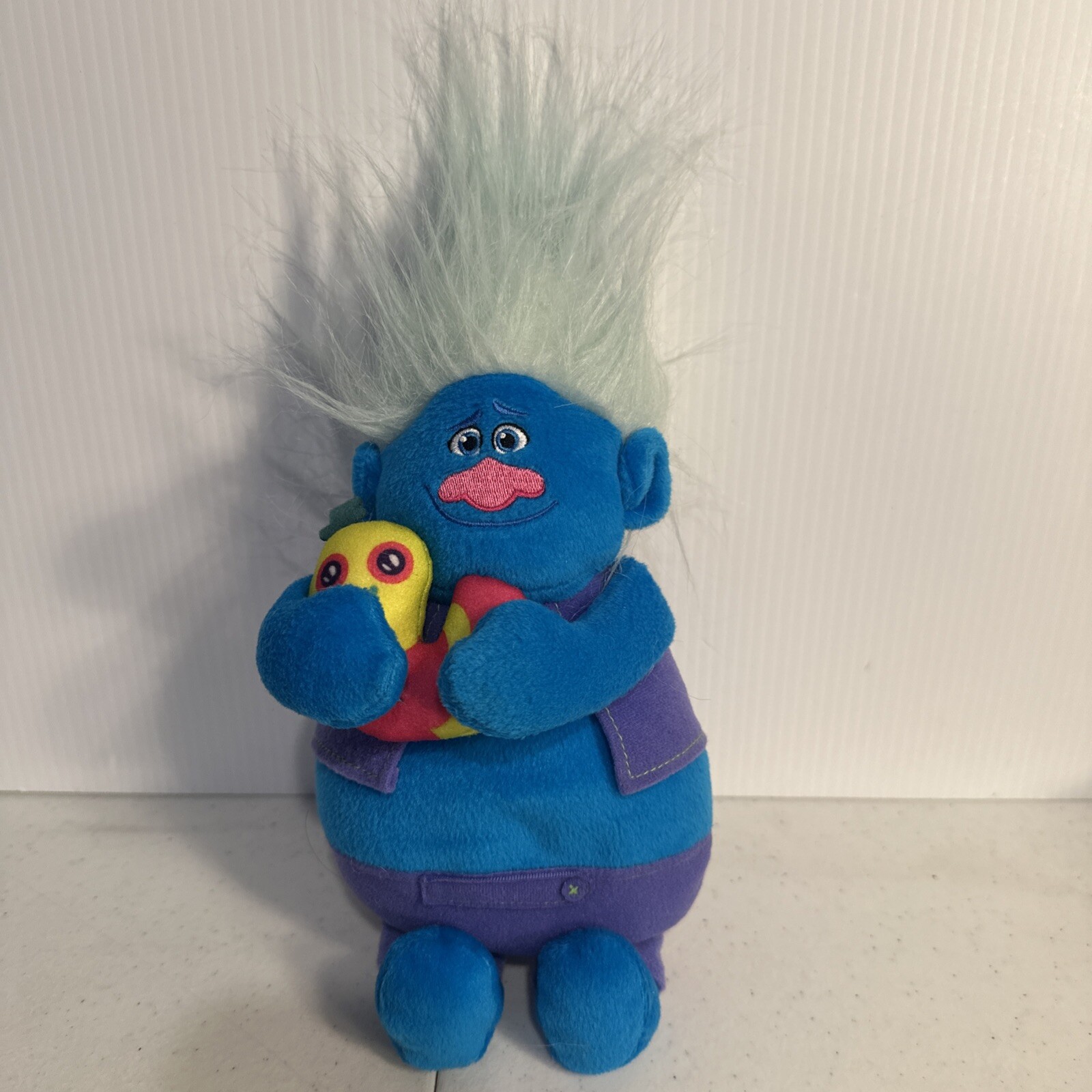 DreamWorks Trolls Biggie Hug Worm Mr Dinkles Soft Plush Toy