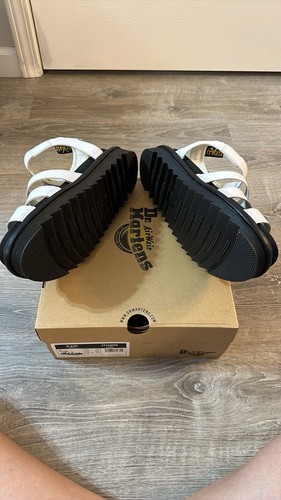 Dr Martens Women's Size 10 White Blaire Hydro Platform Sandals - Picture 7 of 7