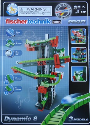 Dynamic S Marble Run Building Construction Set Fischertechnik PROFI 536620