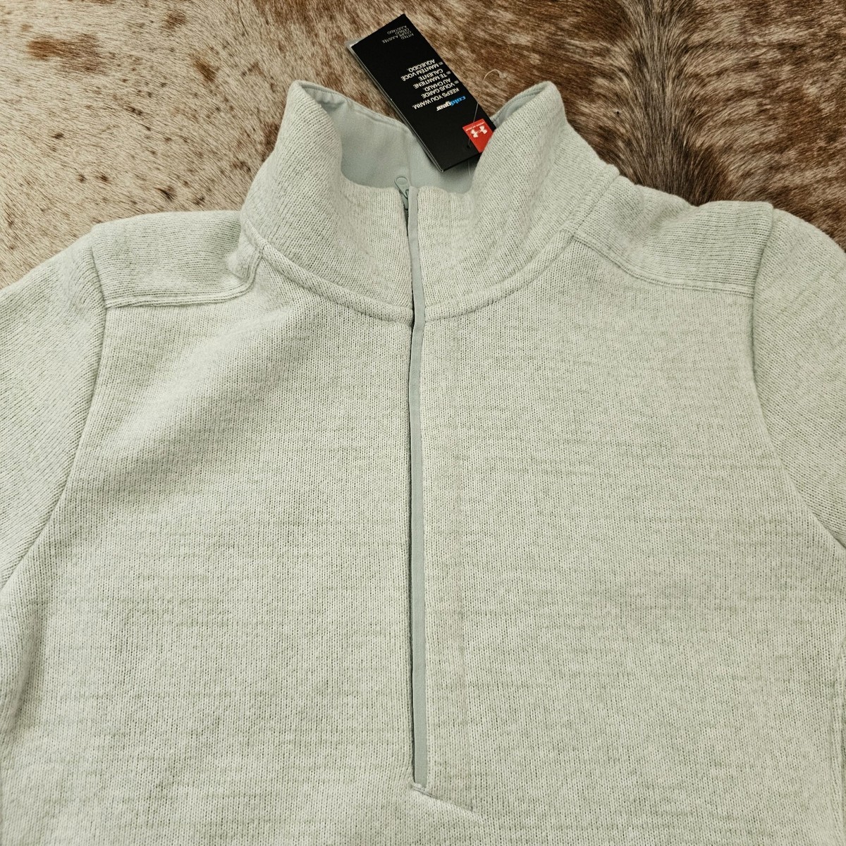 UNDER ARMOUR Wintersweet 2.0 Womenu0026#039;s 1/2 Zip Polar Sweatshirt Size M,  XL NEW $80 | eBay