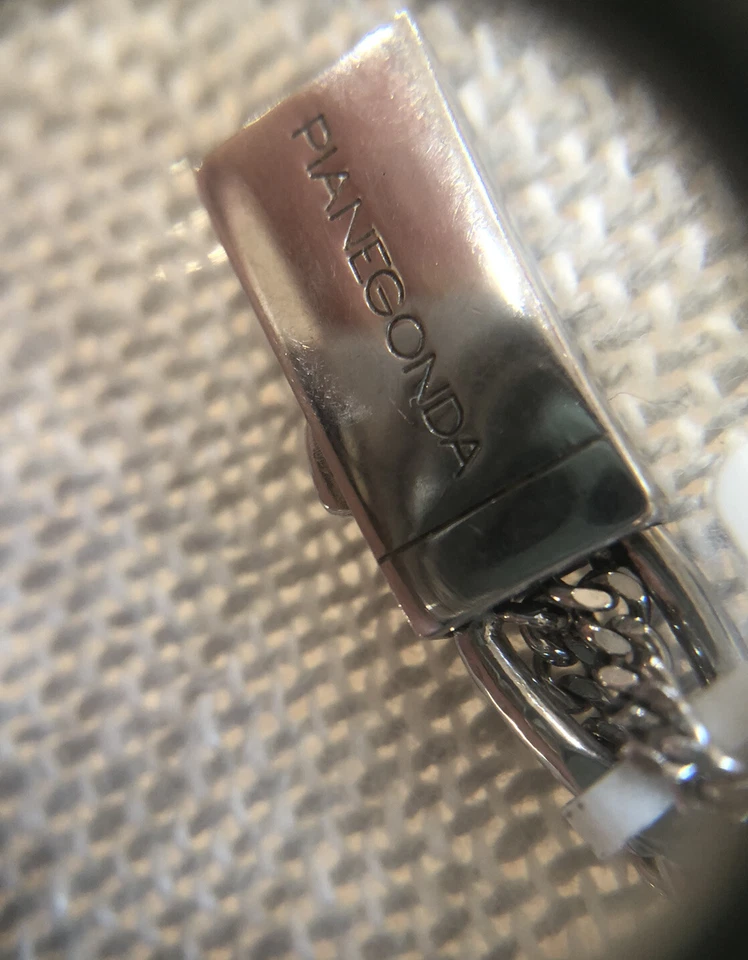 Pulsera PIANEGONDA Cadenas de Ley 925, hecha en Italia, diseñador � Foto 3 de 4