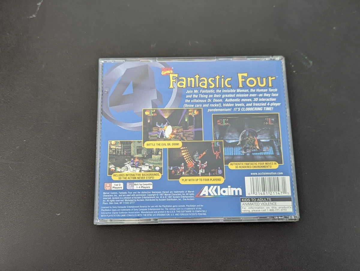 Ps1 sales fantastic four