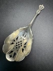 Old Colonial by Towle Sterling Silver Almond Scoop Pierced 5 1/2" Vintage Server