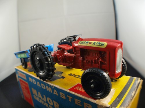 Lone Star GB Tractor Trailer Roadmaster Major Tractor RARE Farm Box Vintage - Picture 6 of 8