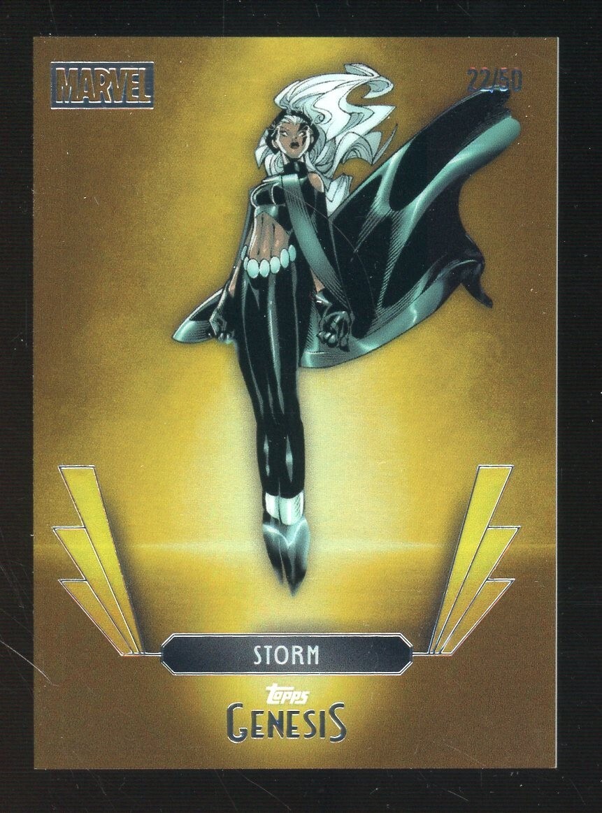 2025 Topps Disney Genesis Storm Gold Parallel 22/50