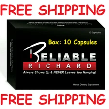 Reliable Richard Original - Men's Nutritional Supplement Free Shipping USA