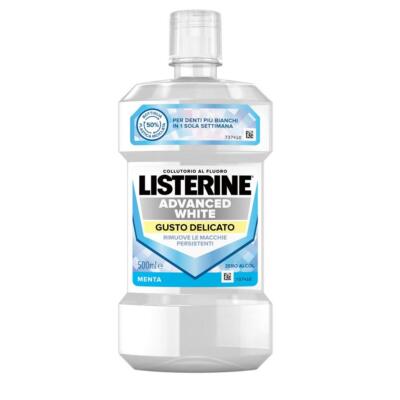 Advanced White Delicato Listerine  500ml