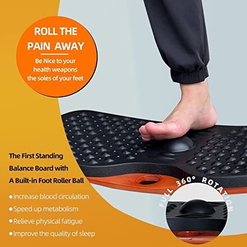 Standing Desk Anti fatigue Balance Board standing desk mat wobble board