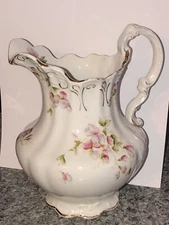 VERY RARE Louis XVI Water Pitcher Antique c. 1890 Homer Laughlin, Eagle/Lion WOW