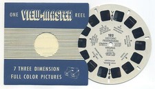 Historic Fredericksburg Virginia 1955 RARE View-Master Single Reel 182