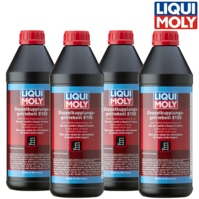 4x LIQUI MOLY 3640 Doppelkupplungsgetriebe-Öl 8100 Getriebeöl 1 l