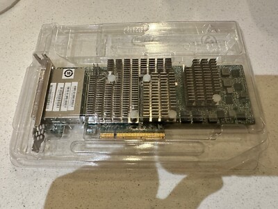 LSI H3-25553-01A Low Profile 6GBps Quad Port HBA Card