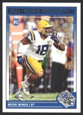 Mekhi Wingo #372 2024 Score Detroit LionsRC Rookie