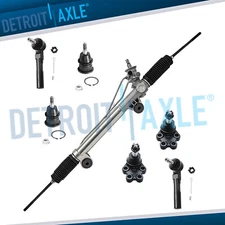 RWD Power Steering Rack and Pinion Ball Joint Tie Rods for Silverado Sierra 1500