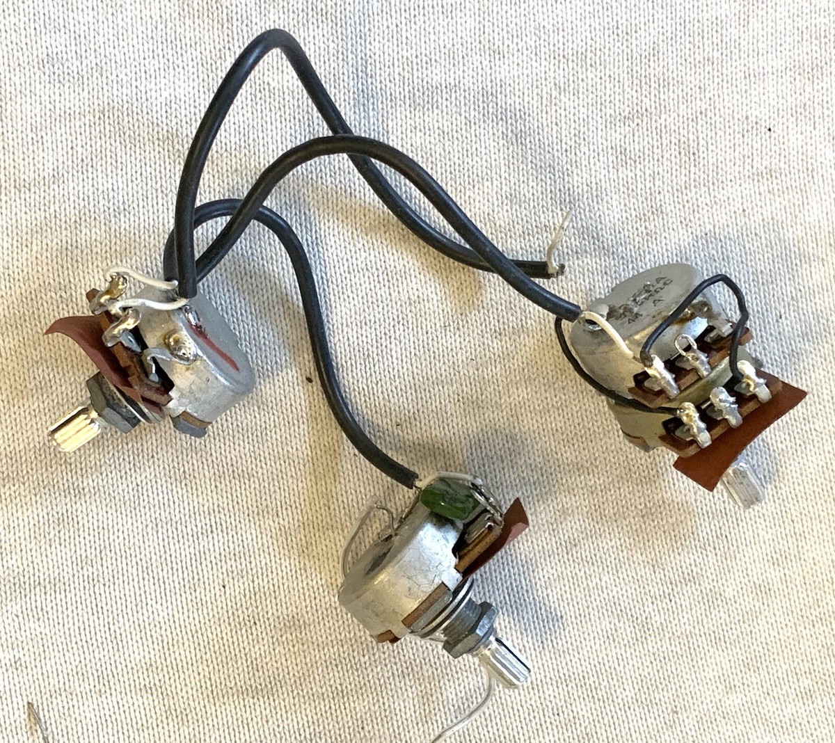 1984 Ibanez RB760 Roadstar II Bass Guitar Original Wiring