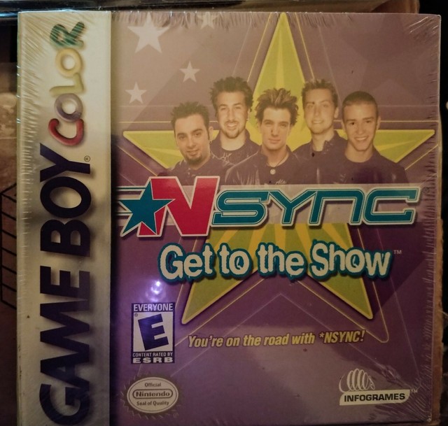 NSYNC Get to the Show (Nintendo Game Boy Color, 2001) eBay